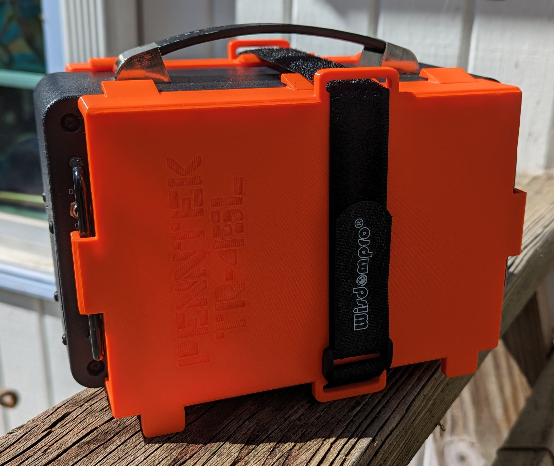 Penntek TR-45L Transport Cover, front view.