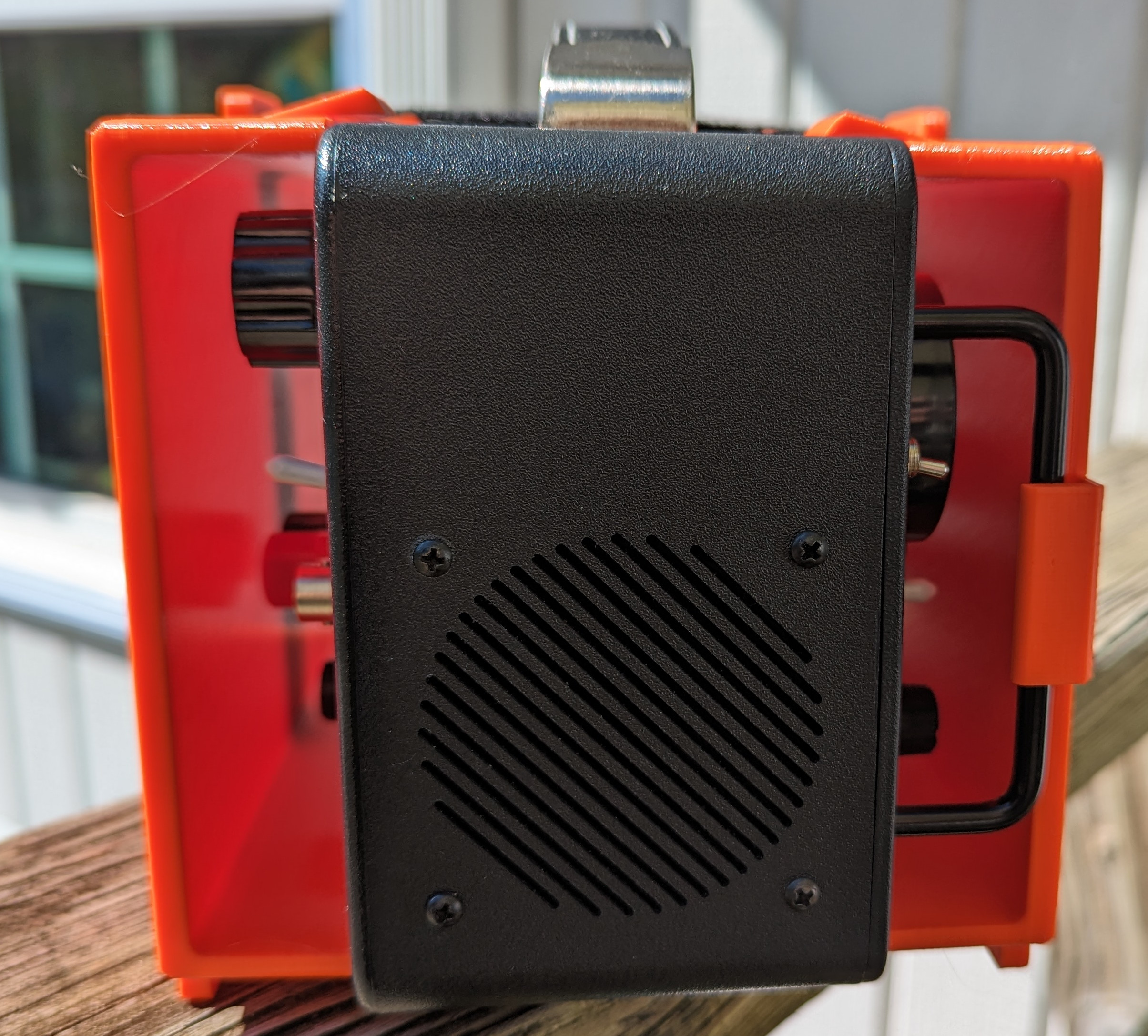 Penntek TR-45L Transport Cover, side view.